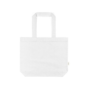 AO Sacoșă de cumpărături Kilimanjaro din bumbac 180 g/m². Mânere și clin de 65 cm.