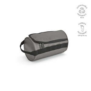 AO Riga Toiletry Bag 5.7L rPET. Barrel shaped with carry handle - Img 18