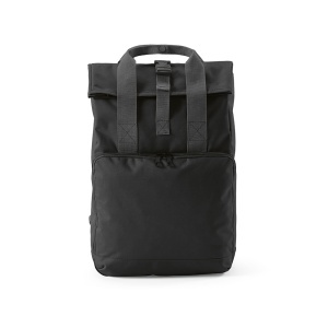 AO Rucsac Warsaw 20L din rPET. Închidere tip roll-top și cataramă.