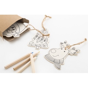 AP Oppland - colouring Christmas tree ornaments - Img 3