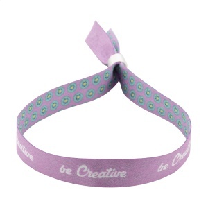 AP SuboWrist Alloy - custom RPET festival bracelet