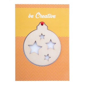 AP TreeCard - felicitare de Crăciun, stea - Img 2