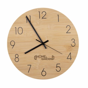 AX™ Bamboo wall clock | Imani - Img 2