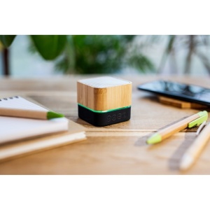 AX™ Bamboo wireless speaker 3W | Sheppard - Img 5