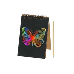 AX™ Caiet scratch off aproximativ A6, hârtie scratch