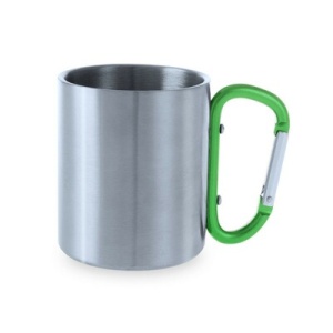 AX™ cană metalică 210 ml cu carabinieră - Img 3