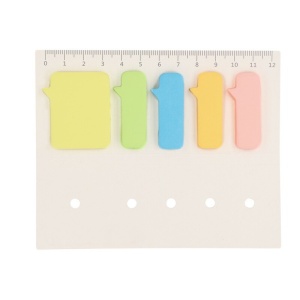 AX™ Memo holder, sticky notes, made from recycled milk cartons, ruler - Img 6