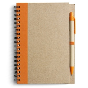 AX™ Notebook approx. A5 with ball pen | Salvatore - Img 12