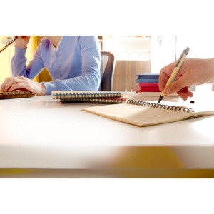 AX™ Notebook approx. A5 with ball pen - Img 4