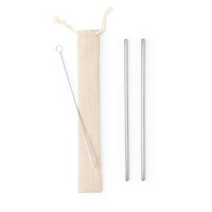 AX™ Set de paiuri reutilizabile, 2 bucăți cu perie de curățare - Img 3
