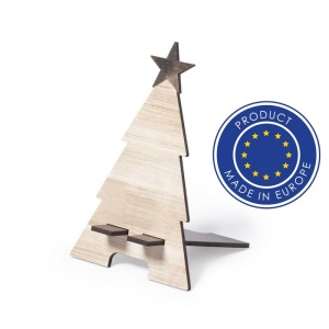 AX™ Wooden phone stand "Christmas tree", foldable - Img 2