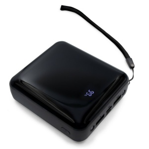 AX Baterie externă 10000 mAh, 3 cabluri de încărcare incluse | Tim