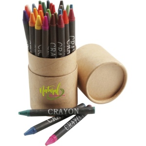 AX Set de creioane colorate, ascuțitoare