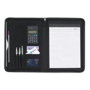 AX Dosar de conferință aprox. A4 cu Notebook și calculator
