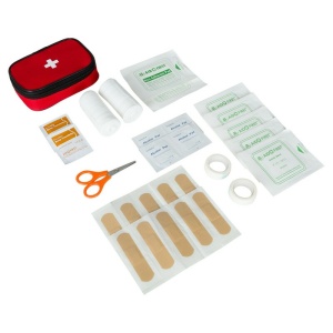 AX First aid kit in pouch, 25 pcs | Briar