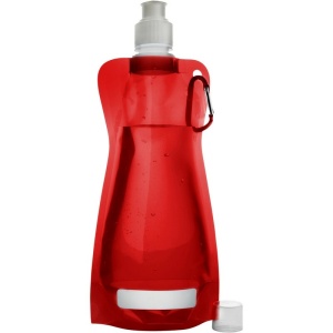 AX Sticlă de apă pliabilă 420 ml cu clemă tip carabină