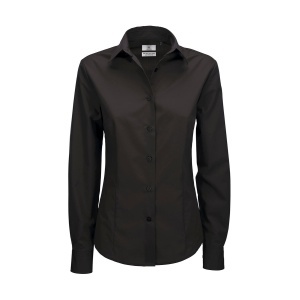 B&C Cămașă elegantă din poplin LSL/pentru femei