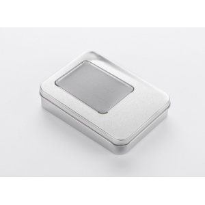 BLUE C™ Large tin box for bigger USB flash drives (with inset) - II quality