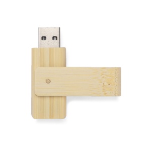 BLUE C™ Bamboo USB flash drive TWISTER 16 GB