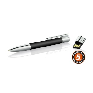 BLUE C™ Ball pen with USB flash drive 8 GB BRAINY