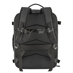 Cabin size travel backpack / suitcase with laptop holder (15) in polyester - Img 9