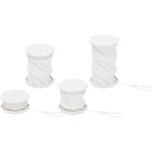 Celestia foldable recycled plastic table lamp - Img 5