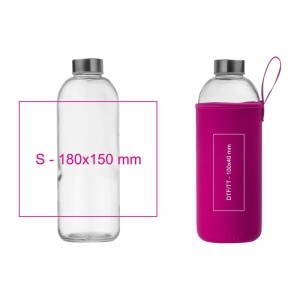 CM™ Sticlă de 1000ml în husă neopren