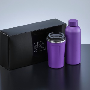 CO Nordic Set: sticlă termică pentru apă 500 ml și cană termică 350 ml