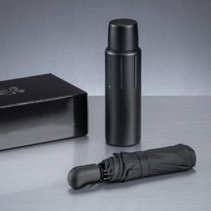 CO Scandic Set I: vacuum thermos & automatic umbrella