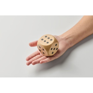 DADO Schima wooden dice 5cm dia - Img 2