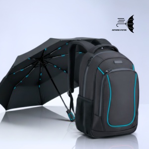 CO Set dynamic: rucsac business 15” și umbrelă automată