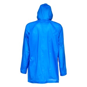 Embossed PVC (200 g) raincoat, supplied in a pocket-sized bag. One size - Img 2
