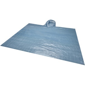 Fog poncho in round plastic container with carabiner - Img 21