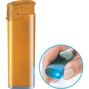 Gathered™ Bricheta Flameclub piezo cu lanterna LED