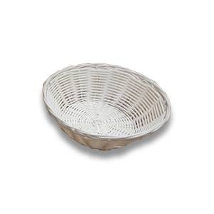 GC Coș împletit. rotund: diam 22x6h cm