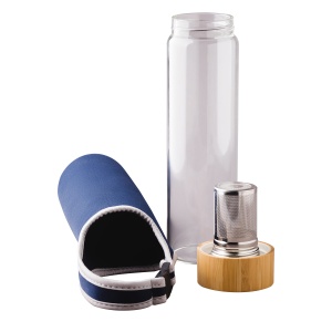 GOURMET 600 ml glass bottle with tea infuser - Img 2