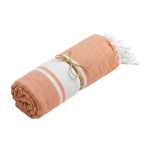 GRS-certified 150 g/m2 recycled cotton beach towel - Img 1
