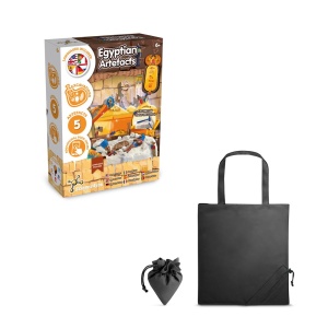hi!™ Ancient Egypt Excavation Kit V Joc educațional furnizat cu o pungă de cadou pliabilă 190T