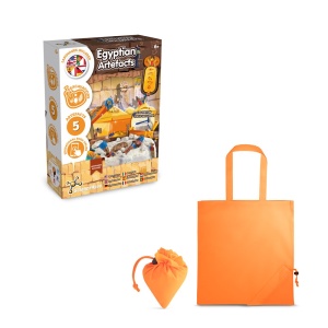 hi!™ Ancient Egypt Excavation Kit V Joc educațional furnizat cu o pungă de cadou pliabilă 190T