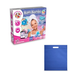 hi!™ Bath Bombs Kit IV Joc educațional furnizat cu o pungă cadou nețesută (80 g/m²)