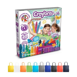 hi!™ Crayon Factory Kit II Joc educațional furnizat cu o pungă de cadou pliabilă 190T - Img 12