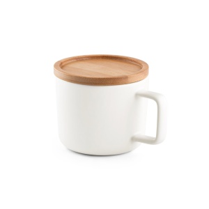 hi!™ FANGIO Ceramic mug with lid and bamboo base 230 mL - Img 11