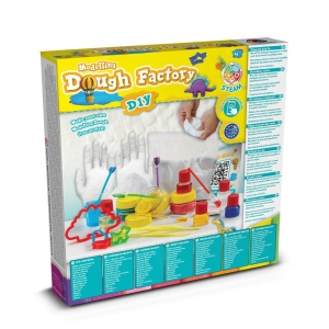 hi!™ Modeling Dough Factory Kit II Joc educațional furnizat cu o pungă de cadou pliabilă 190T