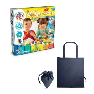 hi!™ Modeling Dough Factory Kit II Joc educațional furnizat cu o pungă de cadou pliabilă 190T