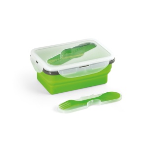 hi!™ SAFFRON Cutie prânz. Cutie ermetică retractabilă din silicon și PP 640 mL