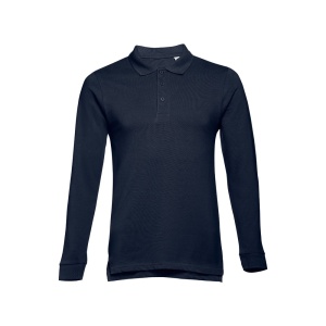 hi!™ THC BERN Polo mânecă lungă bărbați