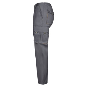 hi!™ VL HYPNOS Pantaloni de twill cu buzunare multiple în două tonuri (200g/m²), din bumbac (35%) și poliester (65%)