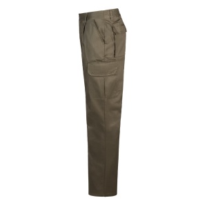 hi!™ VL MABON Pantaloni din twill cu mai multe buzunare (200g/m²), din bumbac (35%) și poliester (65%)