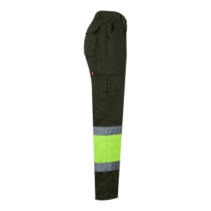 hi!™ VL POSEIDON LARGE Two-tone multi-pocket twill pants (210g/m²), cotton (20%) and polyester (80%) - Img 32
