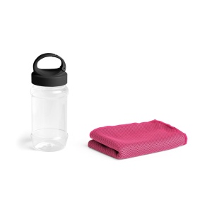 HI ARTX PLUS. Set with a PP and PET bottle and a polyamide and polyester sports towel - Img 10